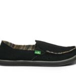 Sanuk Donna Hemp Black