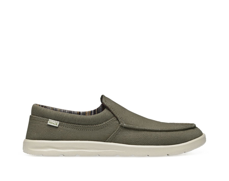sanuk_hi_bro_lite_hemp_earth_grey.jpg Sanuk Hi Bro Lite Hemp Earth Grey - Image 1