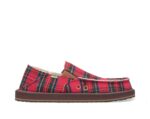 Sanuk M Vagabond St Plaid Chill Red Multi - Image 2