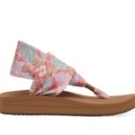 Sanuk Sling St Midform Hibiscus Pink Multi