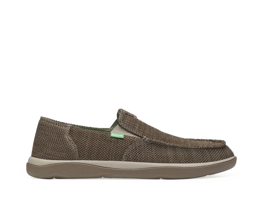 Sanuk Vagabond Tripper Mesh Vintage Khaki - Image 1