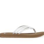 Sanuk Yoga Sandy Tan-White