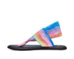 Sanuk Yoga Sling Burst Tie Dye Rainbow - Image 3